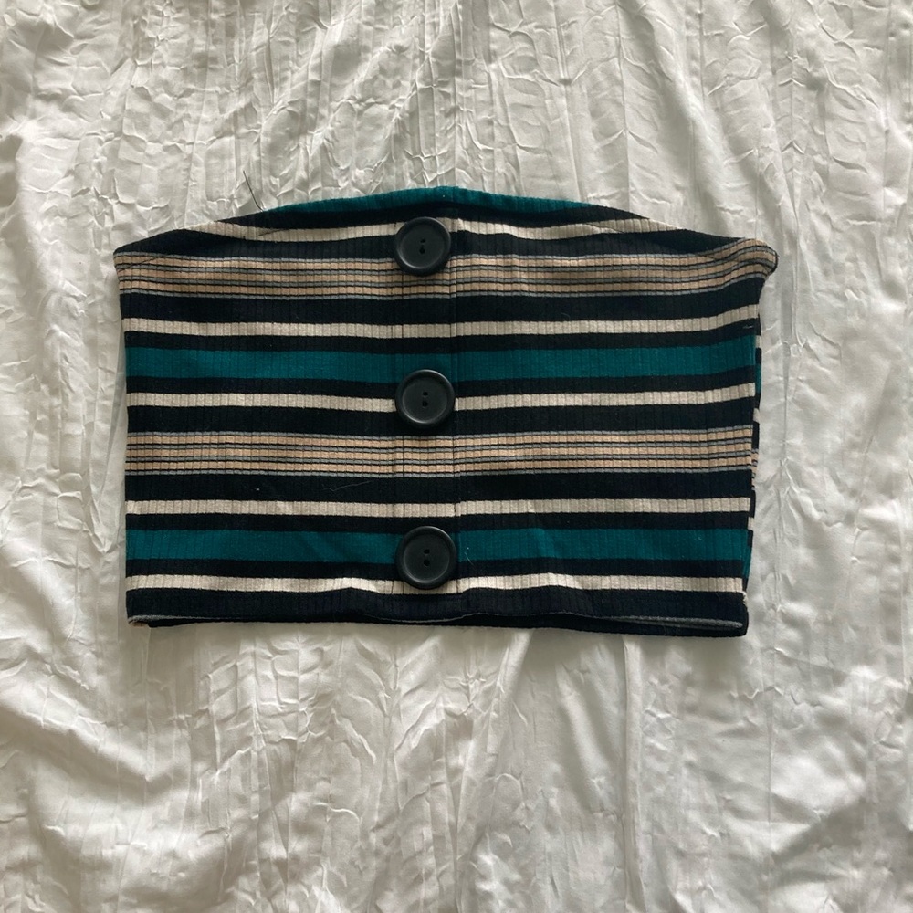 Striped Tube Top